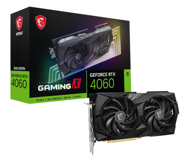 MSI GeForce RTX 4060 Gaming X 8GB GDDR6 - 1156777 - zdjęcie